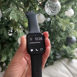 Apple Watch Series 4 GPS + Cellular, 44mm Space Gray Aluminum Case with Black Sport Band S-M