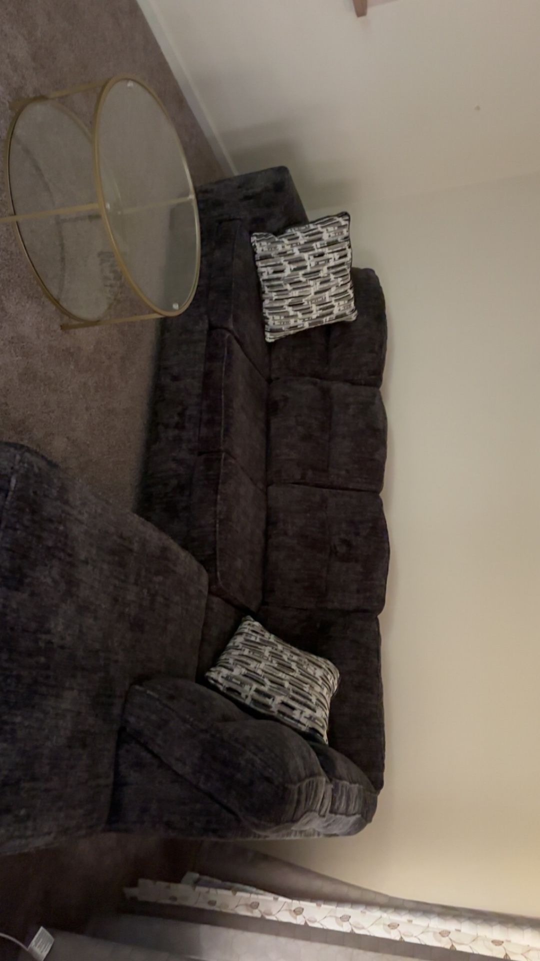 Ashley Furniture Dark Grey Sectional