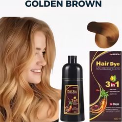 Meidu Golden Brown Hair Dye Shampoo