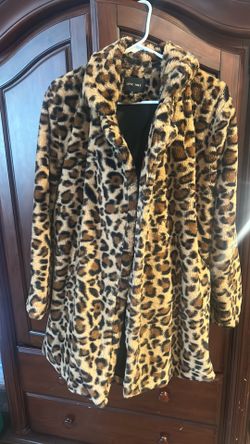 chetah fur coat
