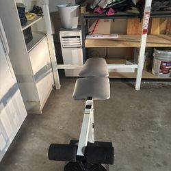 Weight Bench With Weights $70