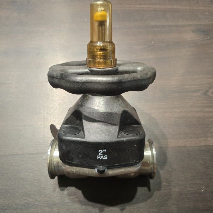 ITT 2" Sanitary Fitting Diaphragm Valve