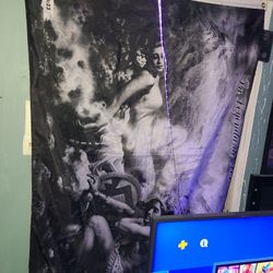 AZTEC MEXICAN FLAG..BIG SIZE..AS IN PICTURES...CHECK OUT MY PAGE FOR MORE...