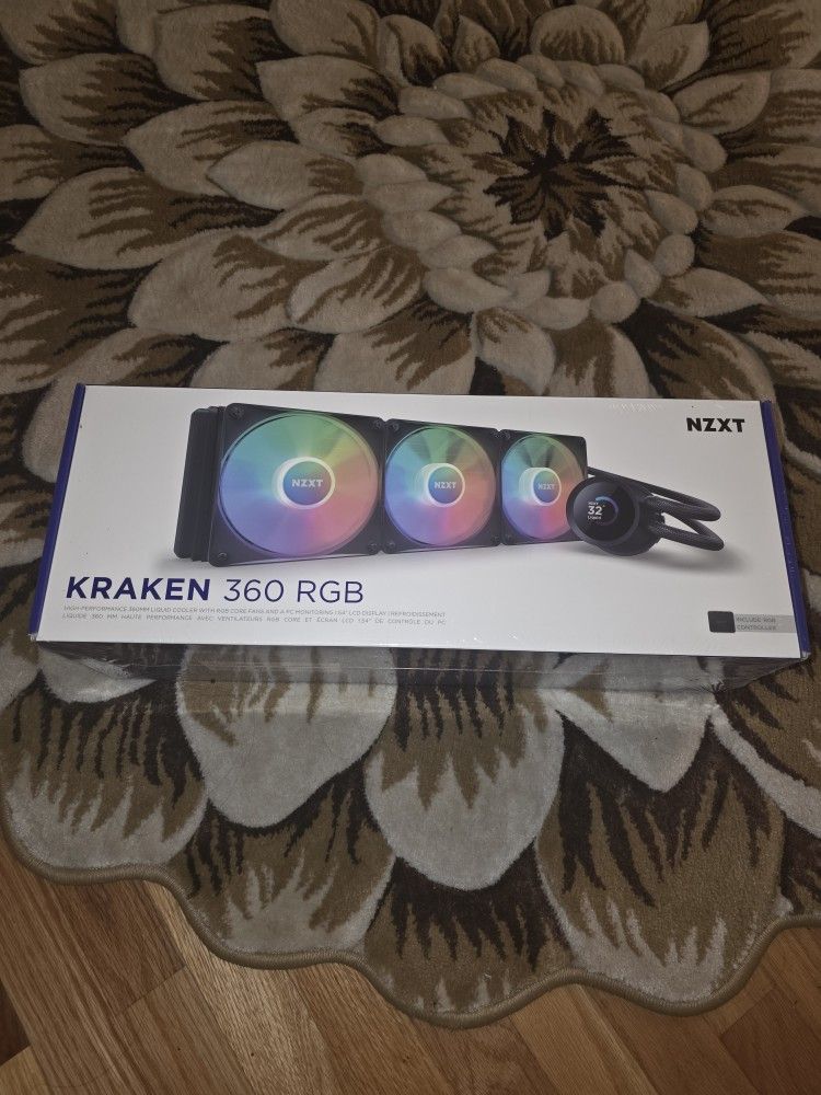 NZXT Kraken 360 RGB - AIO Liquid CPU Cooler