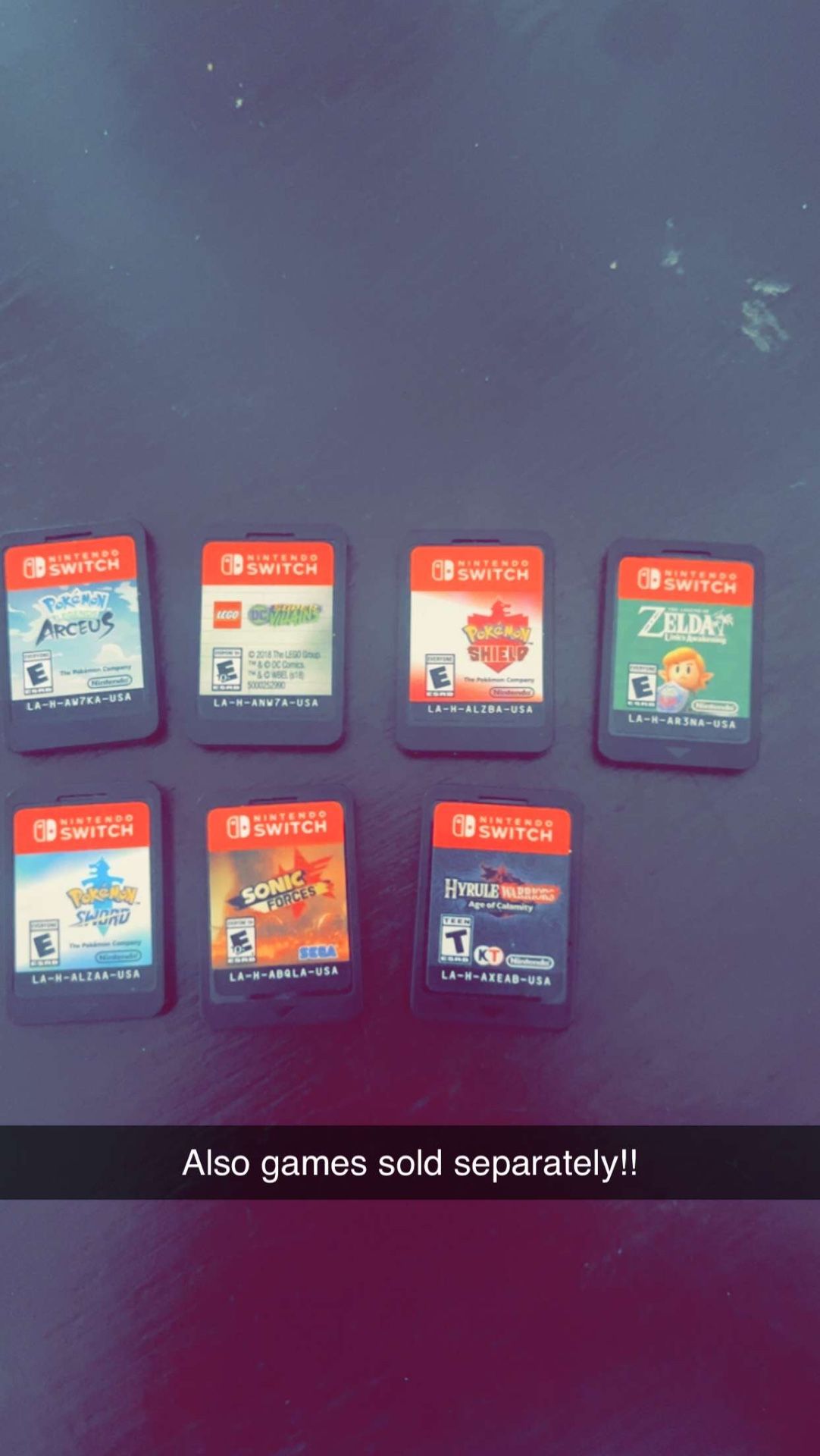 Nintendo Switch Games 