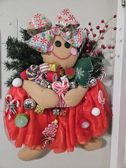 Ginger Girl Wreath.