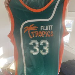 Flint Tropics Moon Basketball Jersey XL