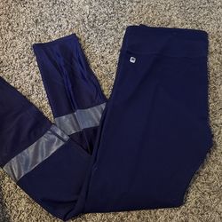 Fabletics Leggings. Dark Purple. 
