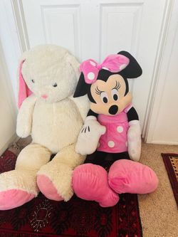 Bunny doll Minnie Mouse doll