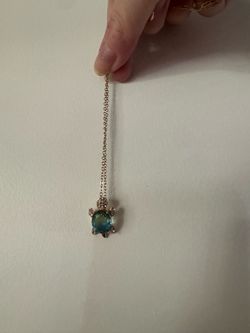 New turtle necklace