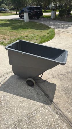 Utility Tilt Truck garbage can