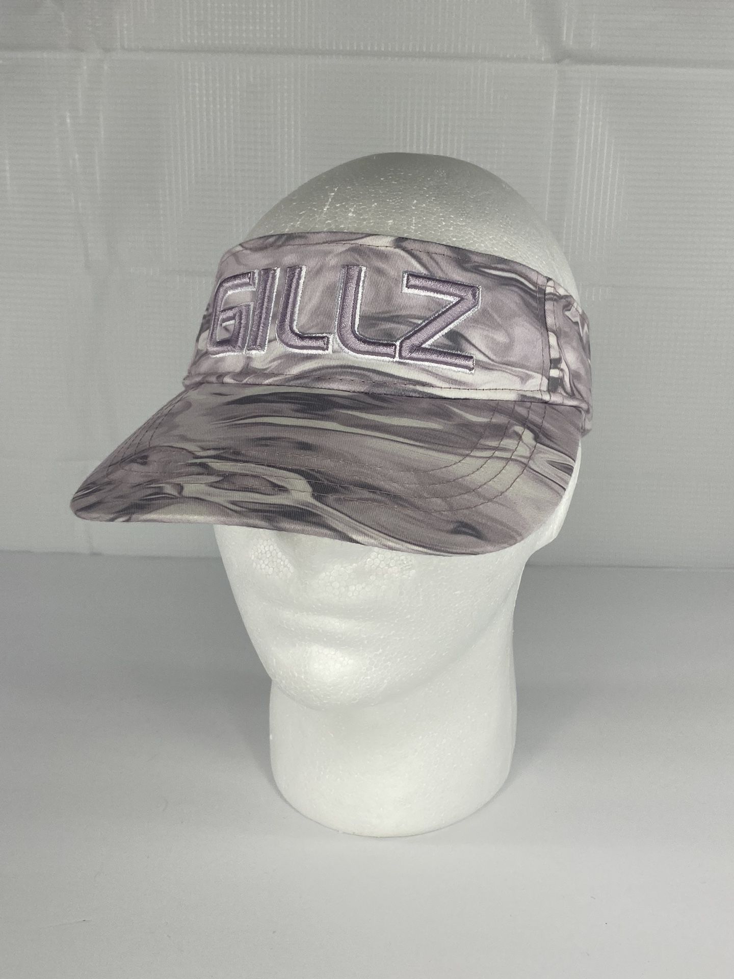 Gillz Adjustable Visor Hat Purple Gray