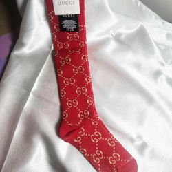 Red Gucci Socks 
