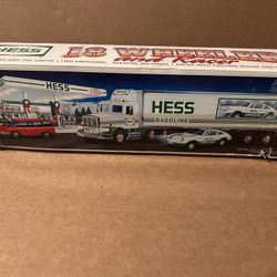 1992 Hess Truck 18 WHEELER and RACER CAR New