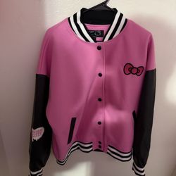 Hello Kitty Girl Varsity Jacket 