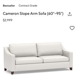 Pottery Barn Couch 
