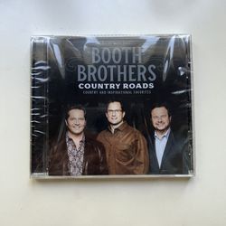 Booth Brothers Country Roads: Country and Inspirational Favorites CD 2019 Sealed