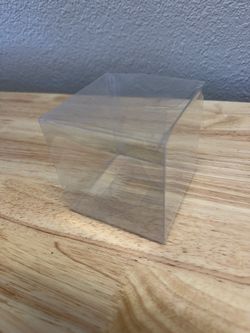 Clear boxes for gifts