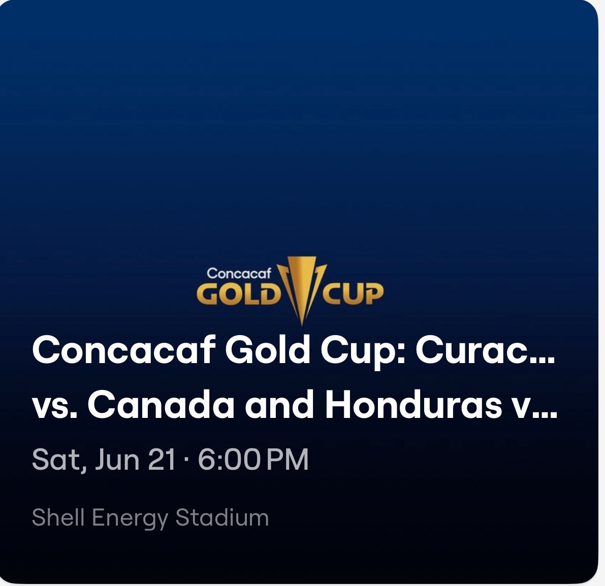 Concacaf Honduras Vs El Salvador Boletosss $80 Section 223