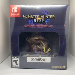 Monster Hunter Rise Collector’s Edition (for Nintendo Switch) With Magnamalo Amiibo