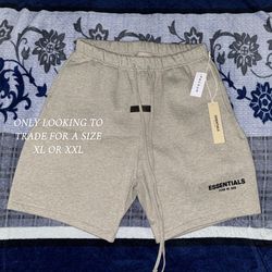 Essentials Fear Of God Shorts Size Large