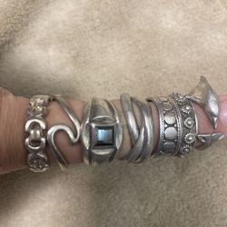 Jewelry Ring Lot Of 10