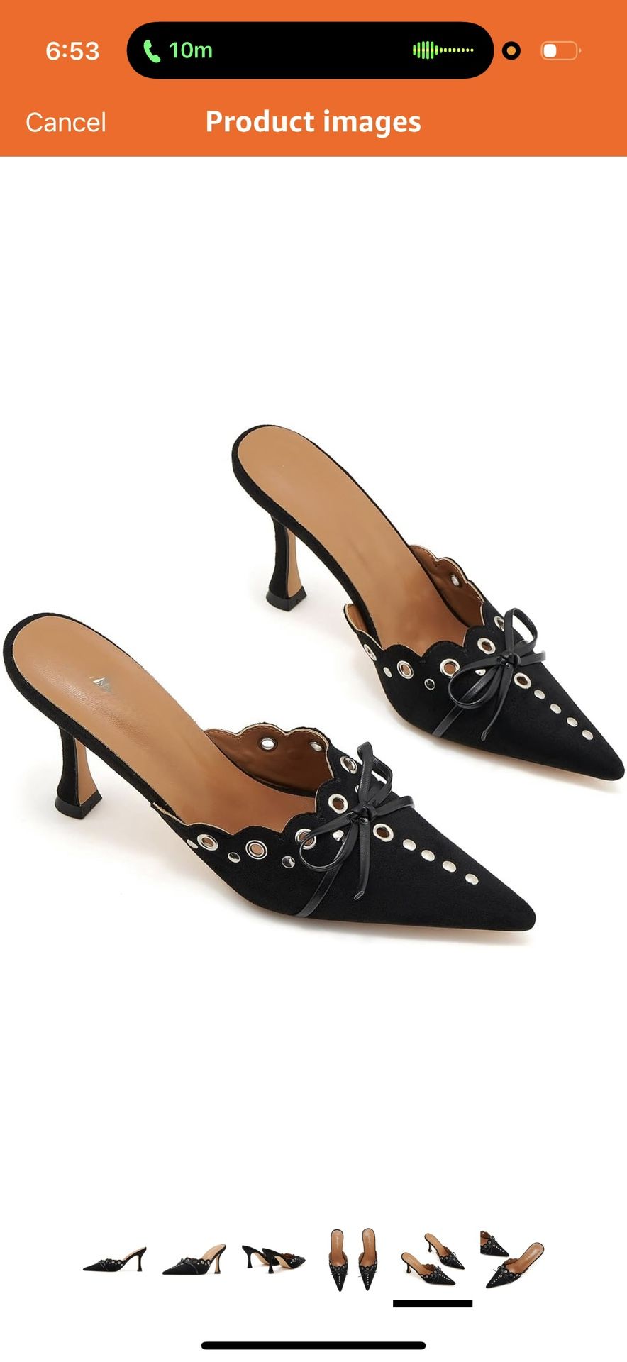 Atbell Black Mules