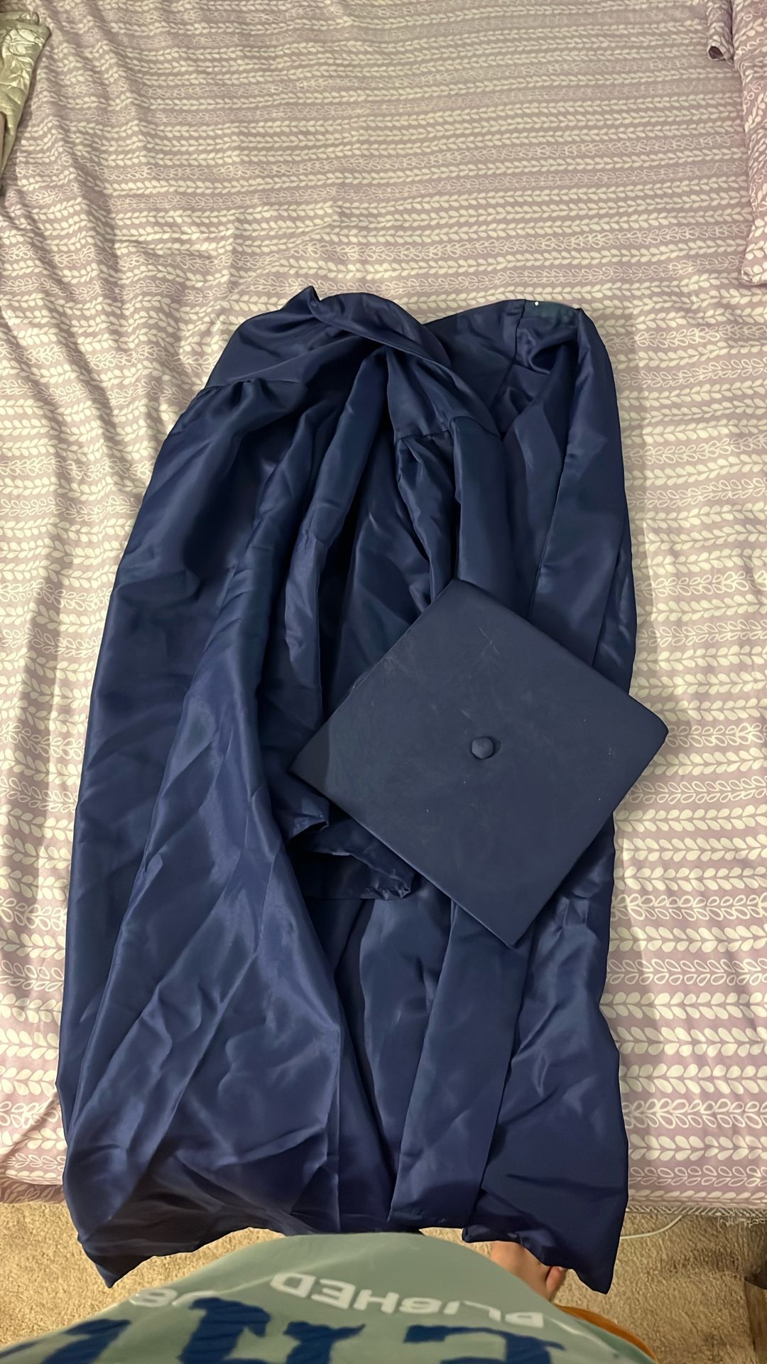 Navy Cap And Gown
