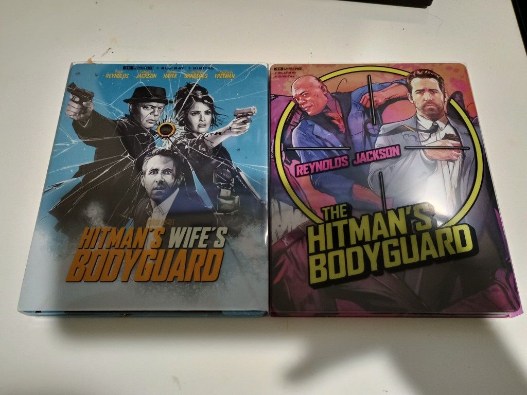 Hitman's Bodyguard Steelbooks Bundle