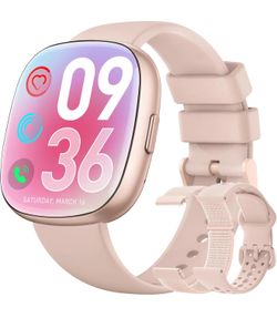 Smart Watch for Women Fitness Tracker (Pink)