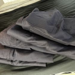 Navy Blue Men Working Pants Size 40