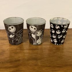 Nightmare Before Christmas Disney Shotglass Set