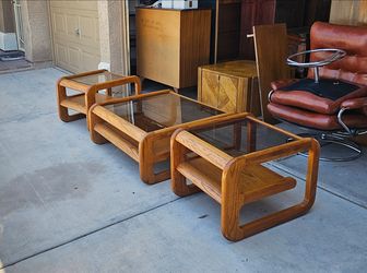 Mid Century Coffee Table Set