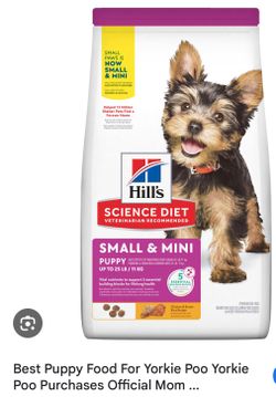 Yorkiepoo Food