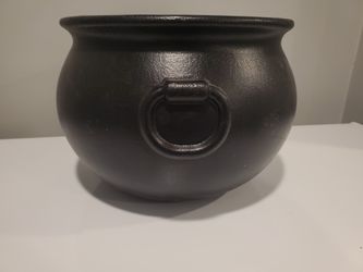 Halloween Candy Black Cauldron Walmart Home Decor Childrens Kids Trick or Treat Storage Bin Festive