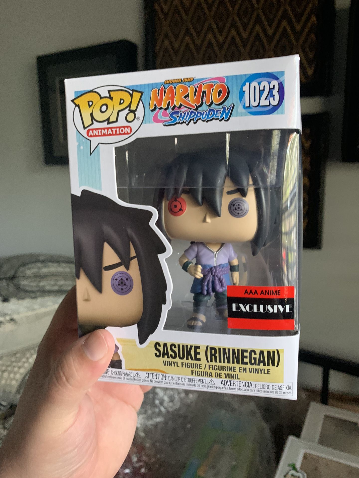 Funko Pop! Naruto Shippuden: Sasuke Uchiha Rinnegan AAA Exclusive 