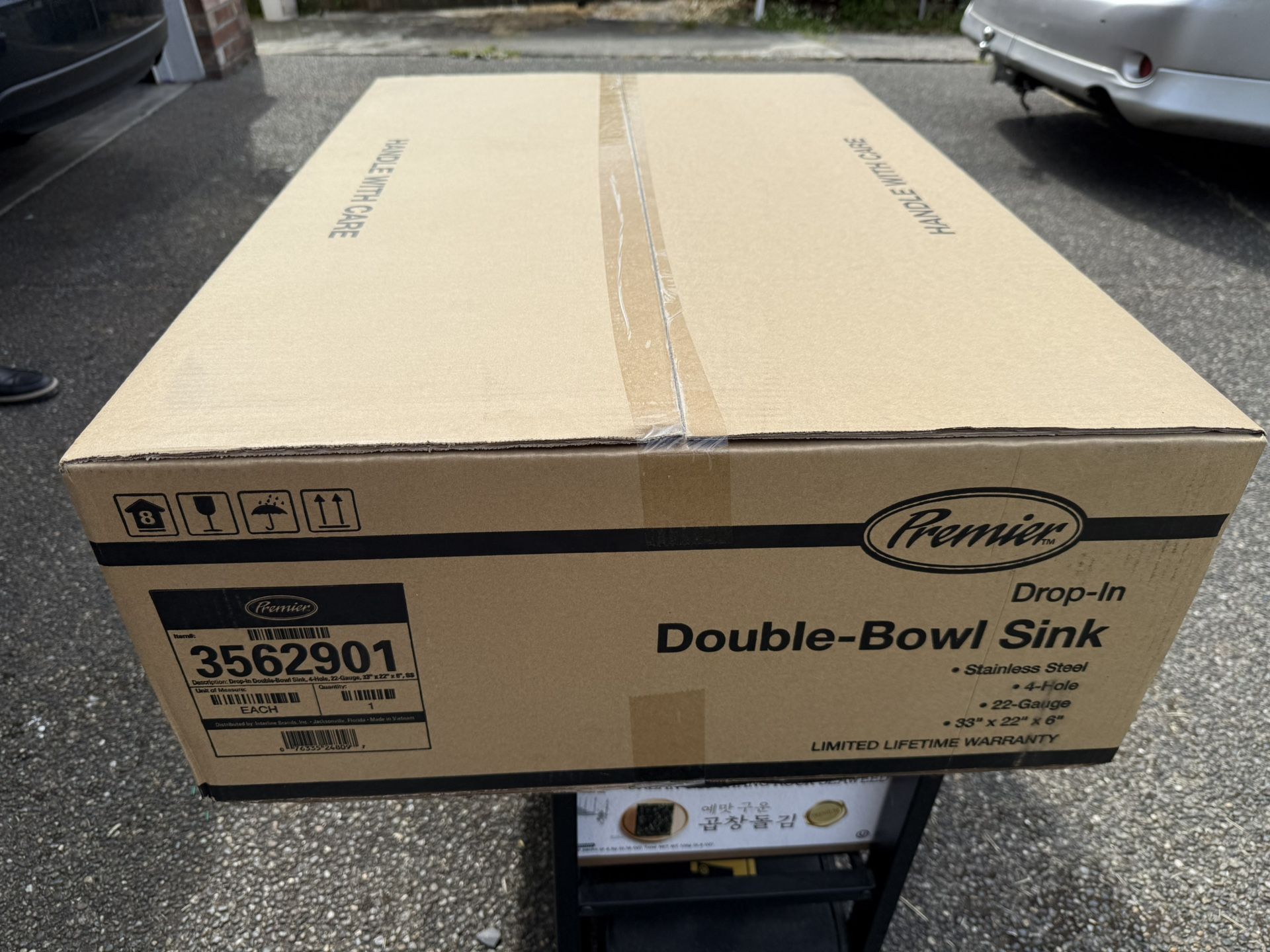 Premier Double Bowl Kitchen Sink new