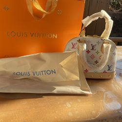 Louis vuttion alma Bb bag x murakami 