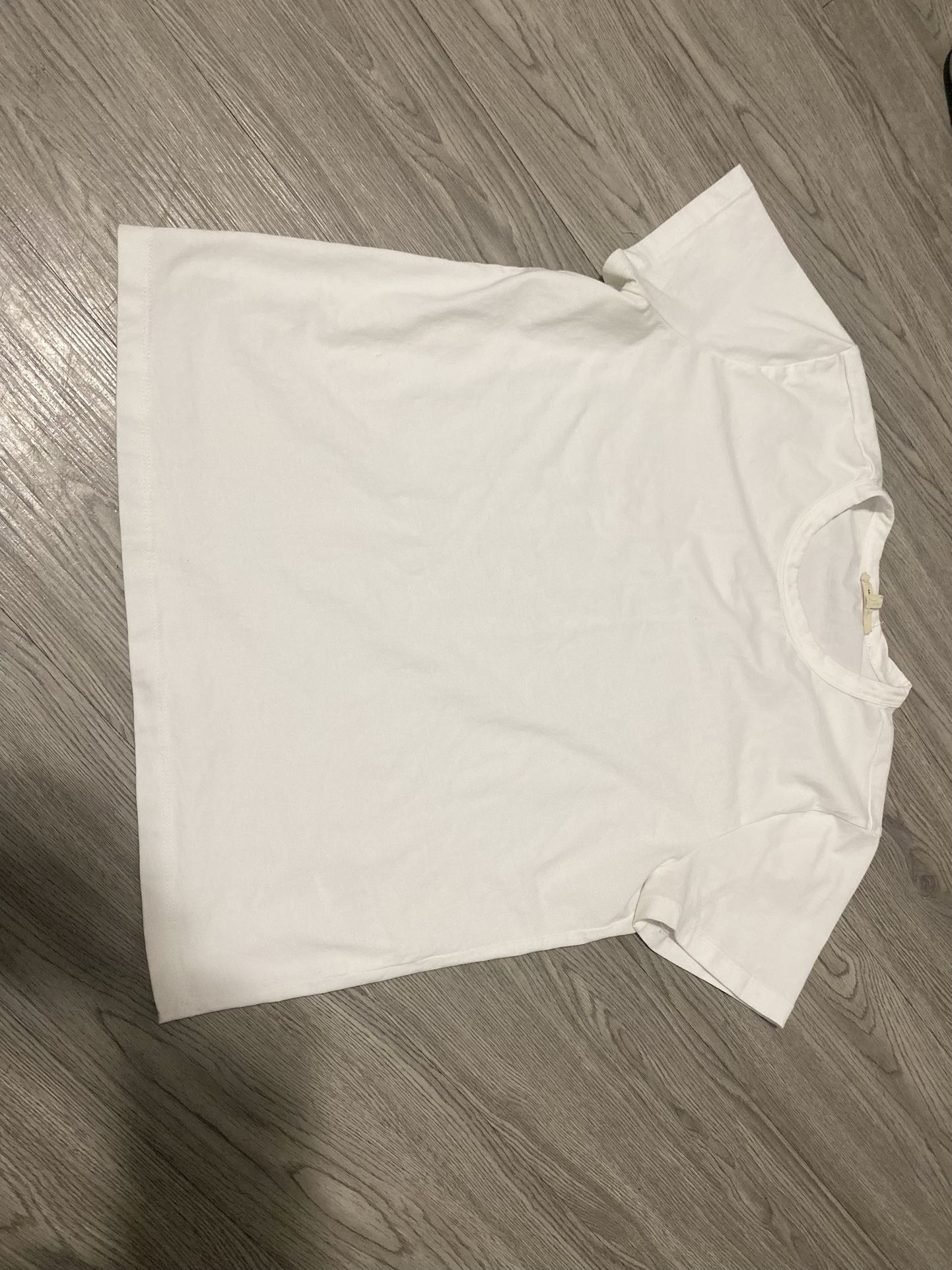 Perfect Crop Fit White Tee