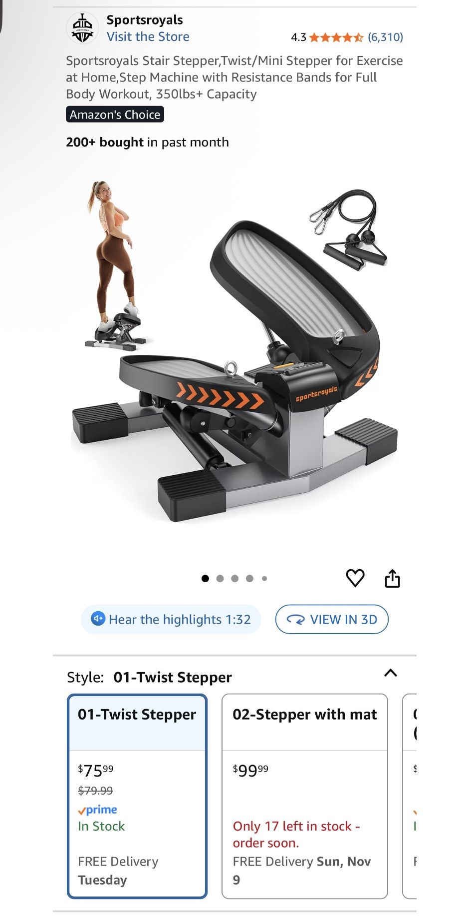 Workout Equipment 