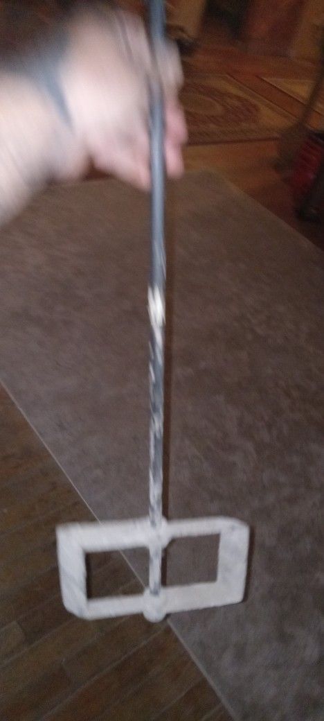 Heavy-duty Steel Paddle Mixing Bit