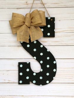 Themed Wooden letters