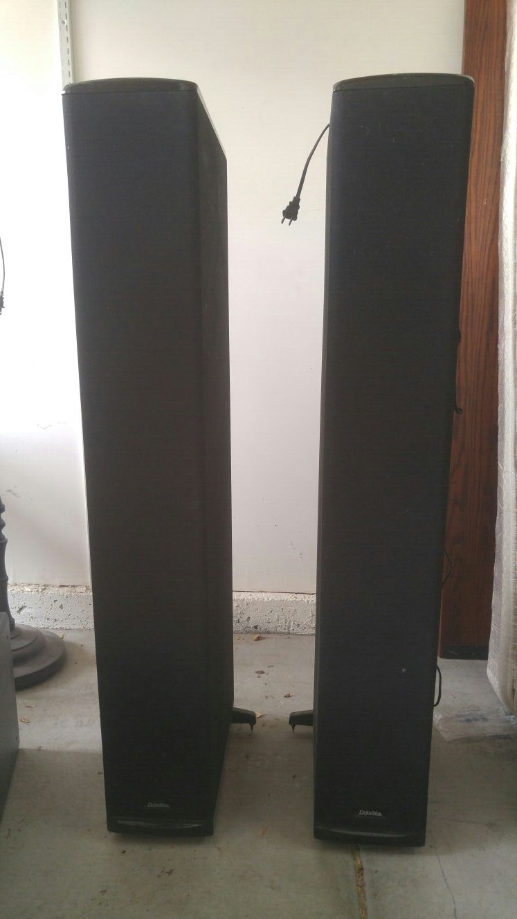 Definitive Technology Bp7002 120v Tower Speakers