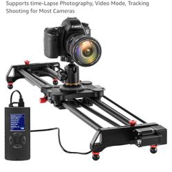 GVM Carbon Fiber Motorized Camera Slider, 31"