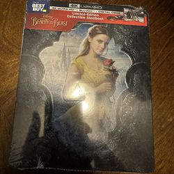 Beauty And The Beast 4k Blu-ray. Live Action. New And Sealed.