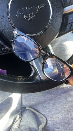Chrome Hearts Cox Ucker Glasses Black Silver