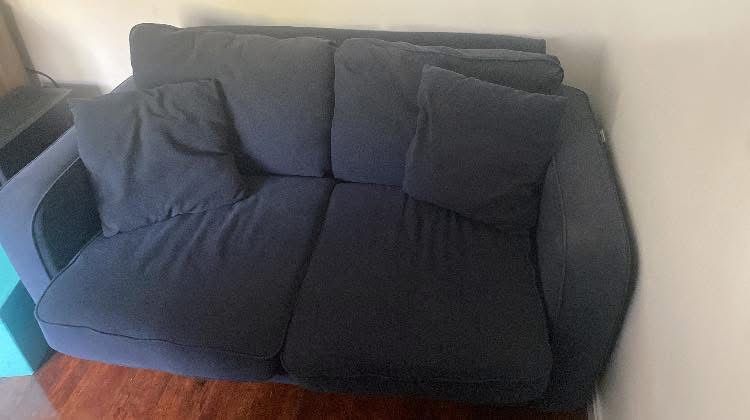 Small Blue Couch