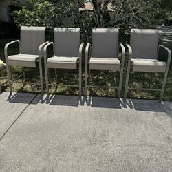 Tall Pool Chairs