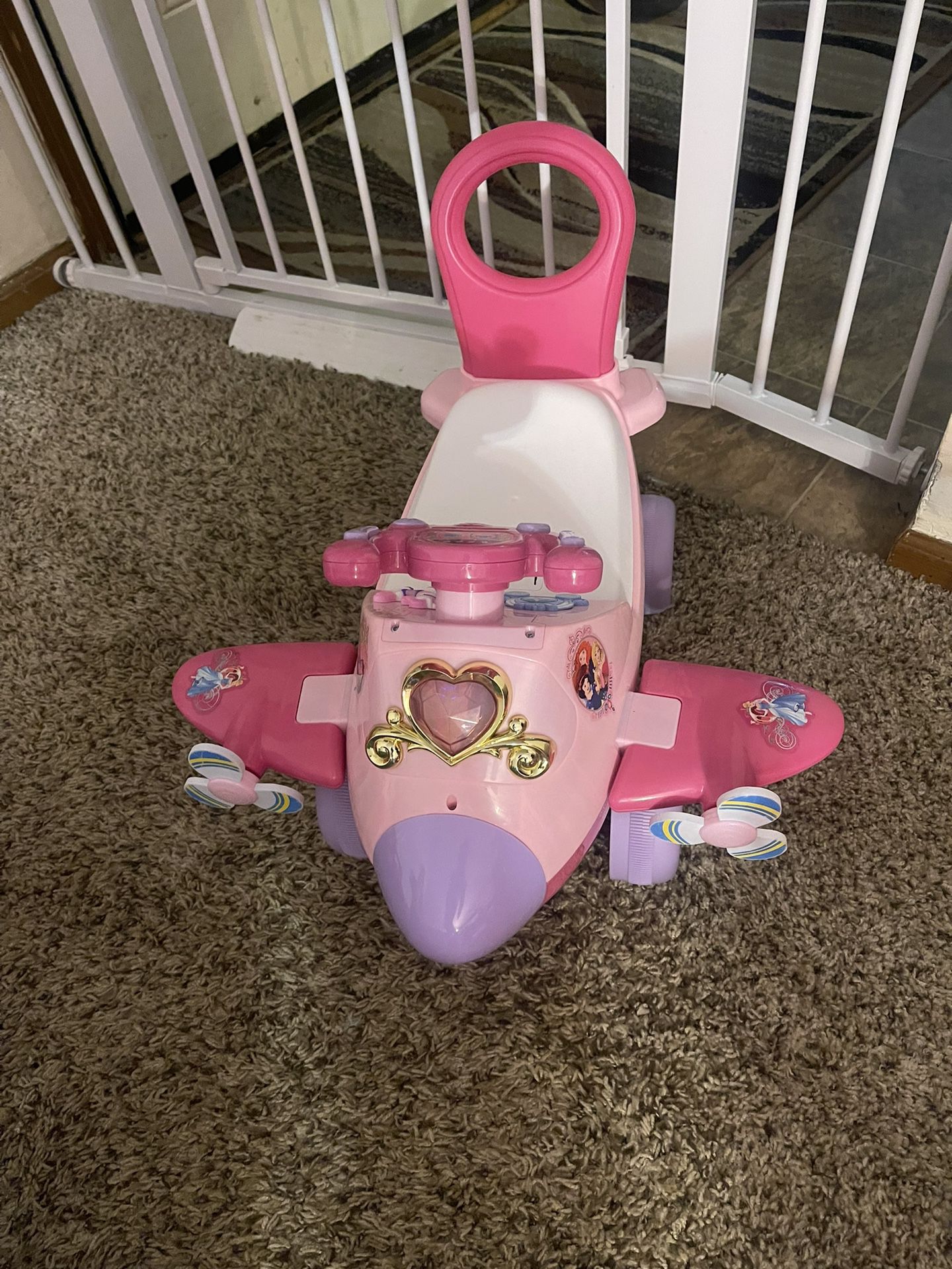 Princess Airplane Ride On For Toddler