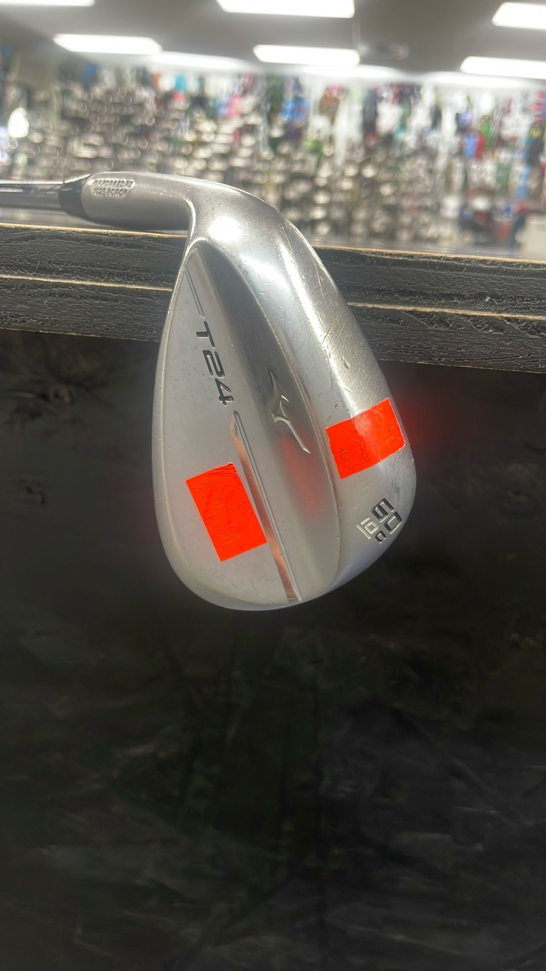 Mizuno-T24-Satin-Lob-Wedge-60*-Degree-Left-Hand-Steel-Shaft